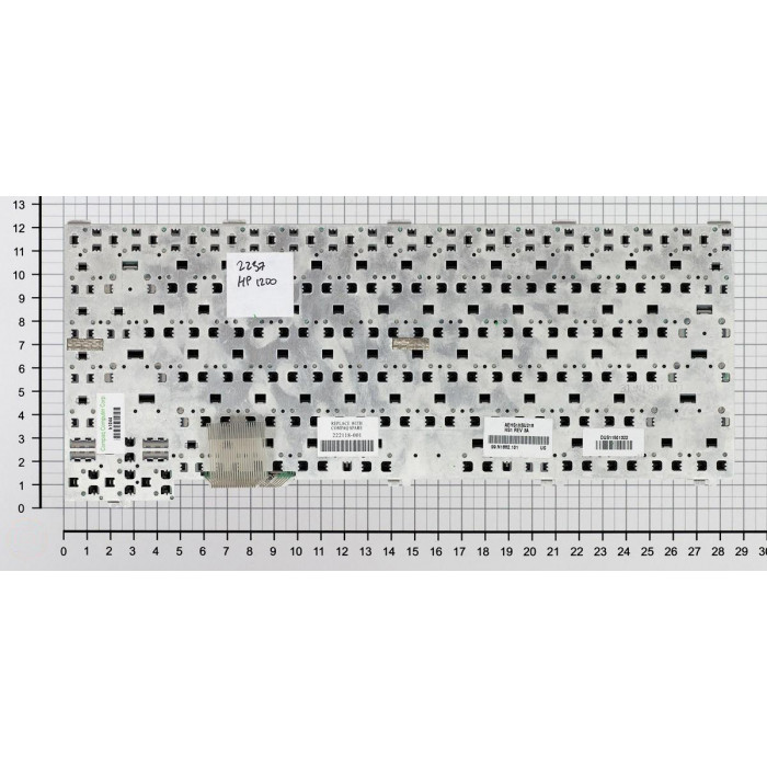 Клавиатура для HP Compaq Presario 1200 1600 черная