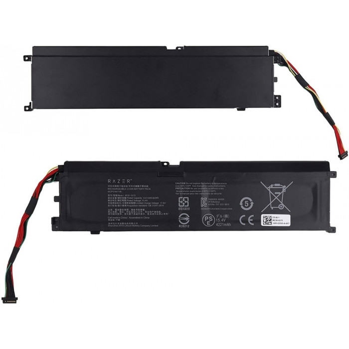 Аккумуляторная батарея для ноутбука Razer Blade 15 Base 2018 (RC30-0270) 15.4V 65Wh
