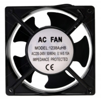 Вентилятор 120х120х38 1238A2HB 220V (ball bearing)
