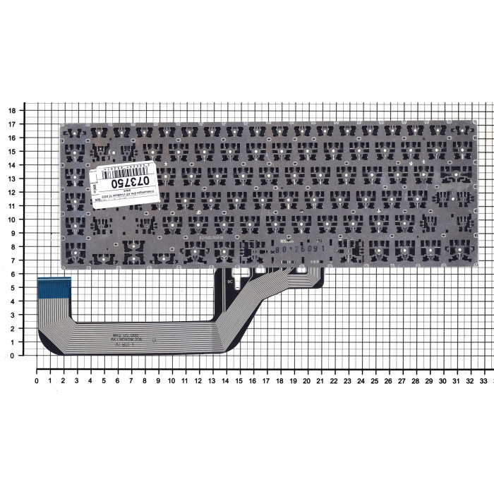 Клавиатура для Asus VivoBook 15 X505 черная