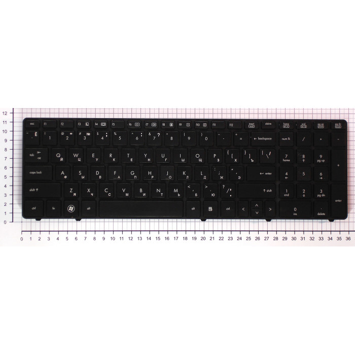 Клавиатура для HP Probook 6560b 6565b Elitebook 8560p черная