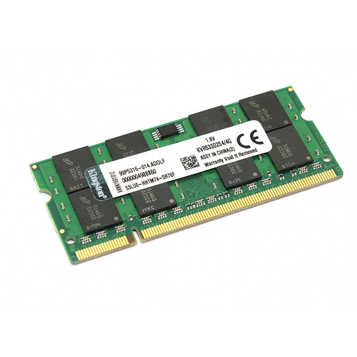 Модуль памяти Kingston SODIMM DDR2 4ГБ 533 MHz PC2-4200