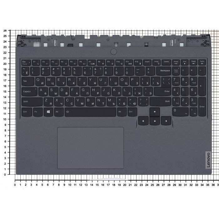 Клавиатура для Lenovo Legion 5 Pro-16ACH6H топкейс