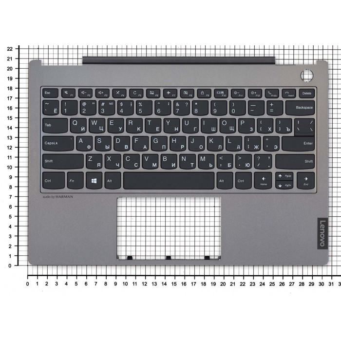 Клавиатура для Lenovo ThinkBook 13s-IML топкейс