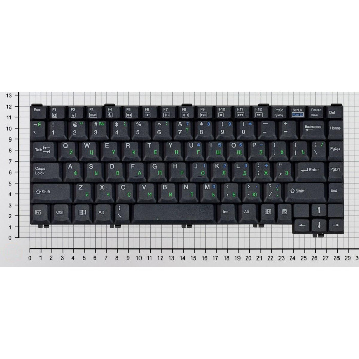 Клавиатура для HP Compaq Presario 1200 1600 черная