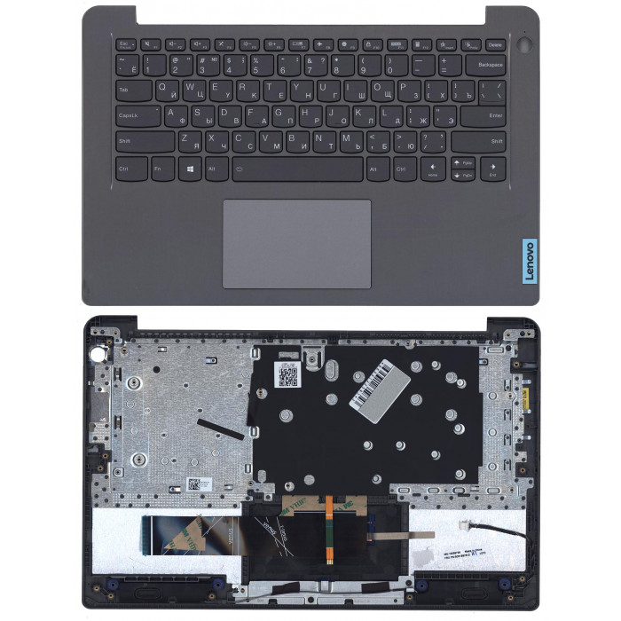 топкейс для Lenovo IdeaPad 3-14ITL6 Серебристый