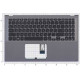 Клавиатура для ноутбука Asus X512 серая топ-панель