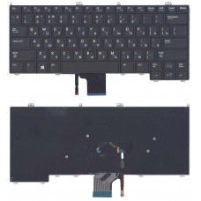 Клавиатура для Dell Latitude E7440 черная без подсветки