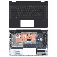 Клавиатура для HP Pavilion x360 14-CD 14-DD топкейс серебро