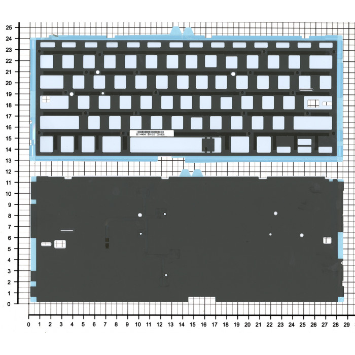 Подсветка для клавиатуры MacBook Air 13" A1369 2011 плоский Enter