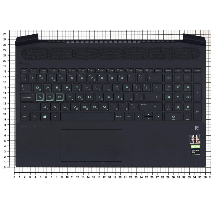 Клавиатура для HP Pavilion Gaming 15-EC