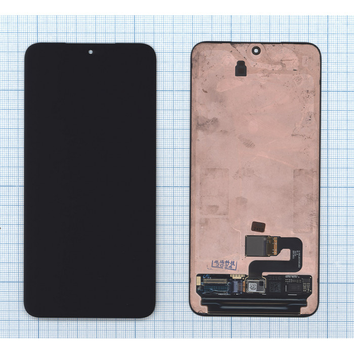 Дисплей для Samsung Galaxy S23 SM-S911B в сборе с тачскрином черный orig