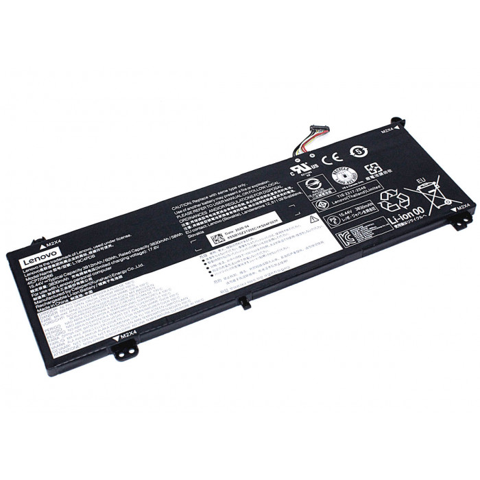 Аккумулятор для lenovo L19C4PDB15.44V 60Wh