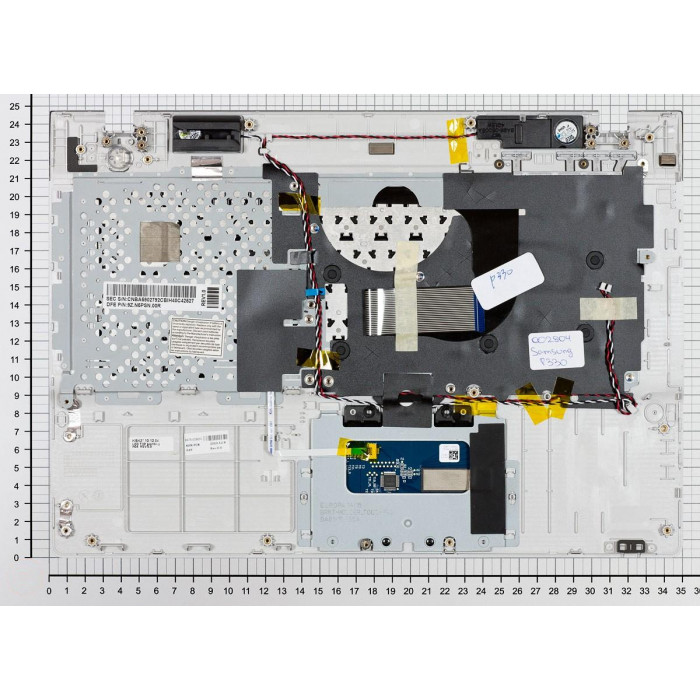 Клавиатура для Samsung P330 серая топ-панель