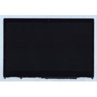 Модуль (матрица + тачскрин) для Lenovo IdeaPad Flex 5 15 черный с рамкой