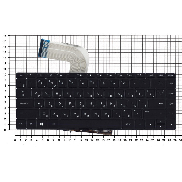 Клавиатура для HP Pavilion 14-V черная
