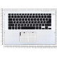 Клавиатура для Dell Inspiron 14 5482 черная топ-панель