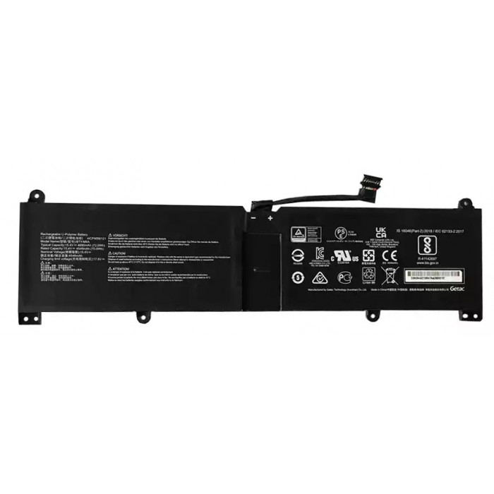 Аккумулятор для MSI Prestige 14 Evo B13M (BTY-M4A) 15.4V 72Wh