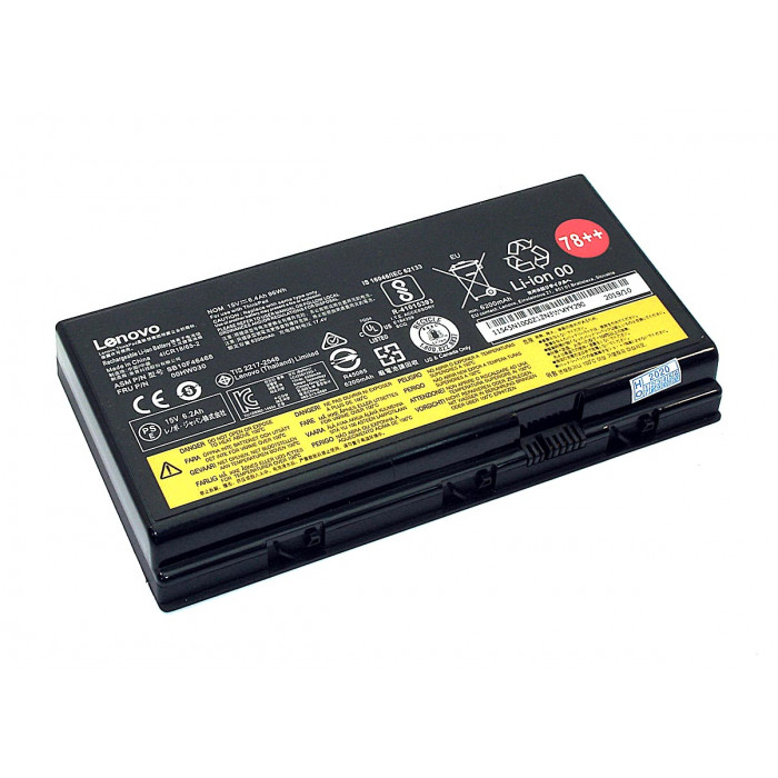 Аккумулятор для Lenovo ThinkPad P70 (01AV451) 15V 6400mAh