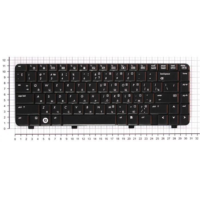 Клавиатура для HP Presario CQ40 CQ41 CQ45 черная