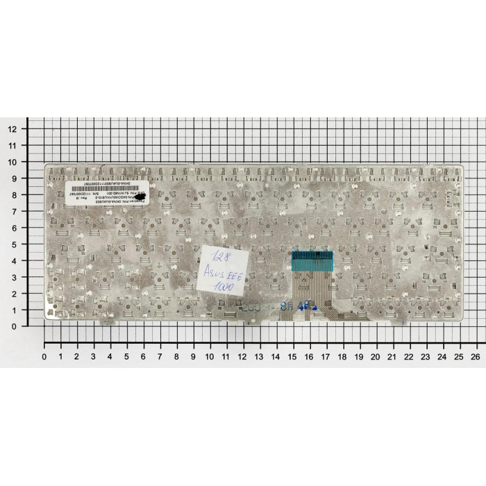 Клавиатура для Asus Eee PC 1000 1000H 1000HD белая