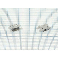 Разъем Micro USB для HTC One S X X+ XL (5 pin)