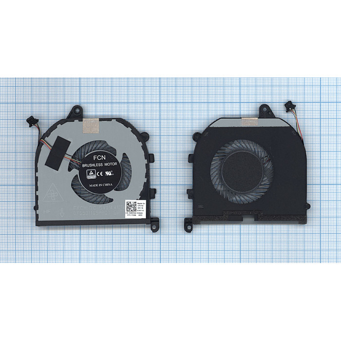 Кулер для ноутбука Dell XPS 15 9570 Precision 5530 M5530 CPU