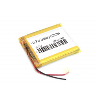 Аккумулятор Li-Pol (батарея) 6.2*52*64мм 2pin 3.7V / 2600mAh