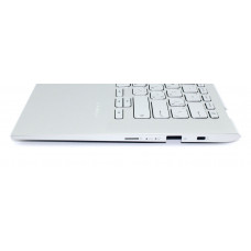 Клавиатура для ноутбука Asus VivoBook R424 топ-панель серебристая