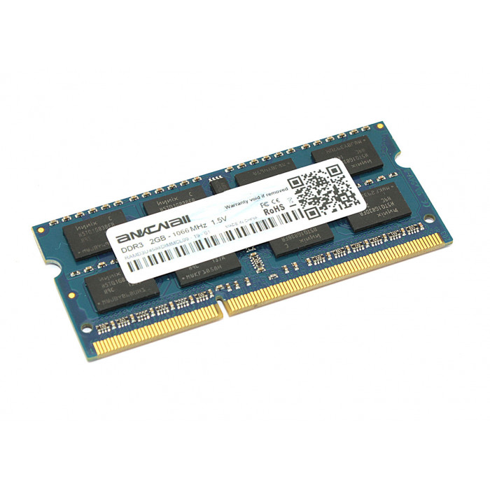 Модуль памяти Ankowall SODIMM DDR3 2GB 1060 MHz PC3-8500