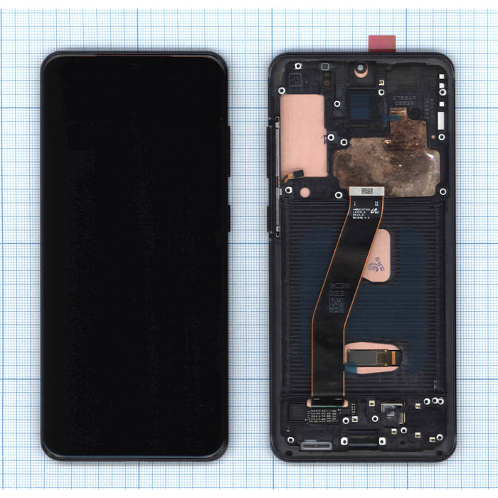 Дисплей для Samsung Galaxy S20 SM-G980F черный