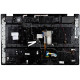 Клавиатура для Samsung RC720 черная топ-панель
