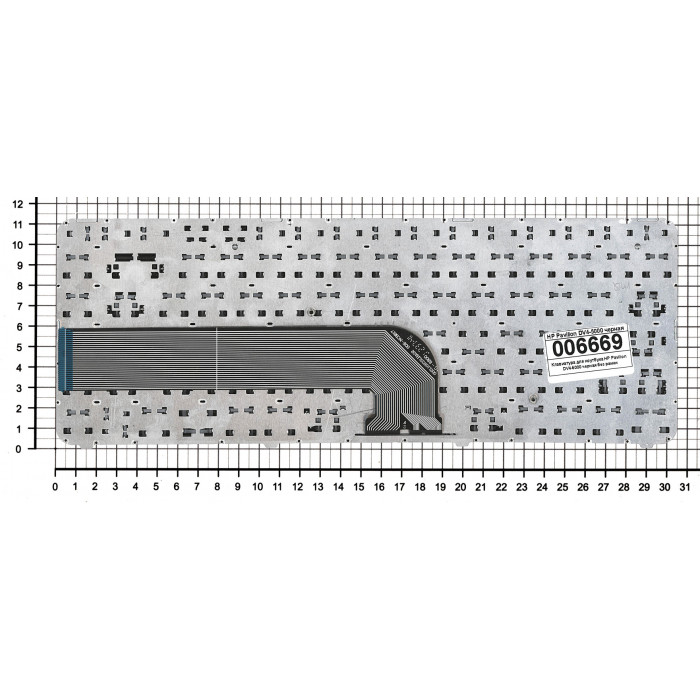 Клавиатура для HP Pavilion DV4-5000 черная без рамки