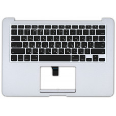 Клавиатура для Apple MacBook A1369 2010+ черная без подсветки плоский ENTER топ-панель
