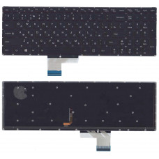 Клавиатура для Lenovo Y50-70 черная с подсветкой