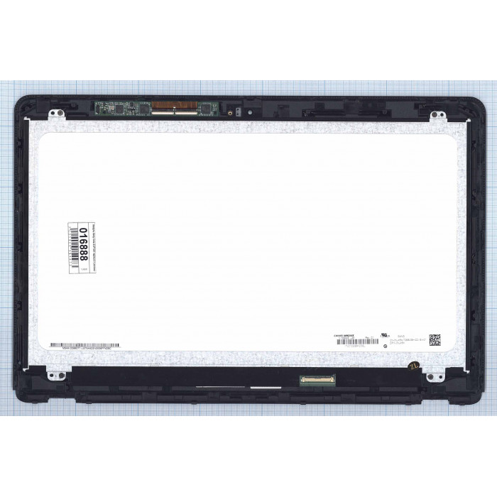 Модуль (матрица + тачскрин) для Sony Vaio SVF15A N156BGE-LB1 черный с рамкой