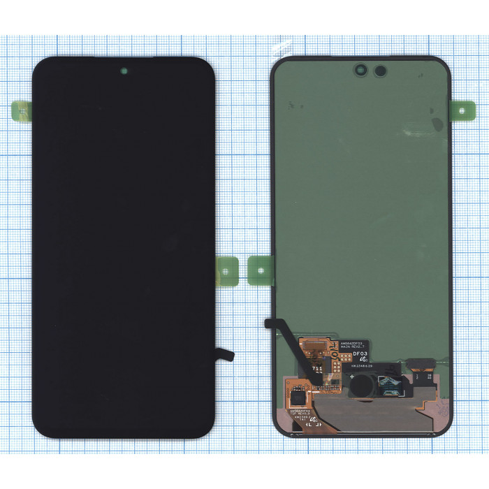 Дисплей для Samsung Galaxy S23 FE SM-S711B в сборе с тачскрином черный orig