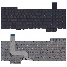 Клавиатура для Asus G751 G751JL G751JM G751JT G751JY Совместимые p/n: 0KNB0-E601Ru00 черная с подсветкой
