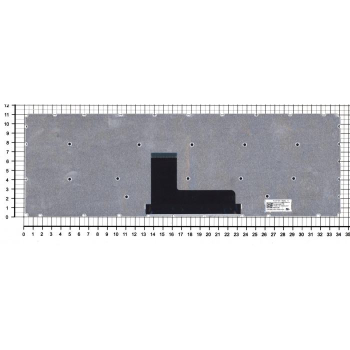 Клавиатура для Toshiba Satellite L50-B L50D-B черная без рамки