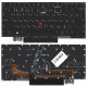 Клавиатура для ноутбука Lenovo Thinkpad X1 Carbon 10th Gen 2022 черная с подсветкой