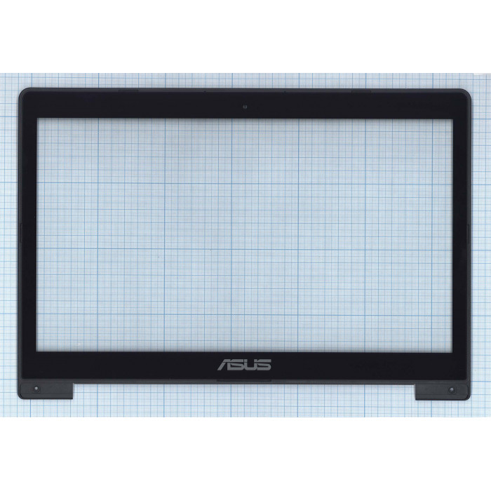 Сенсорное стекло (тачскрин) для Asus VivoBook S300CA S300 черный c рамкой