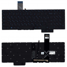 Клавиатура для Lenovo Y7000 R7000 Y7000P черная с синей подсветкой