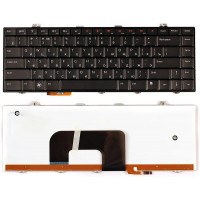 Клавиатура для Dell Studio 14 14z 1440 1450 1457 черная с подсветкой