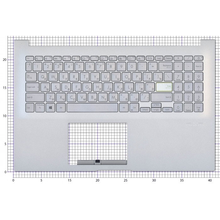 Клавиатура для ноутбука Asus VivoBook X513E топкейс