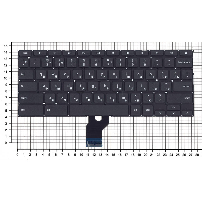 Клавиатура для Asus C213NA-1A черная