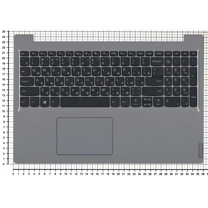 Клавиатура для Lenovo IdeaPad S145-15IKB топкейс