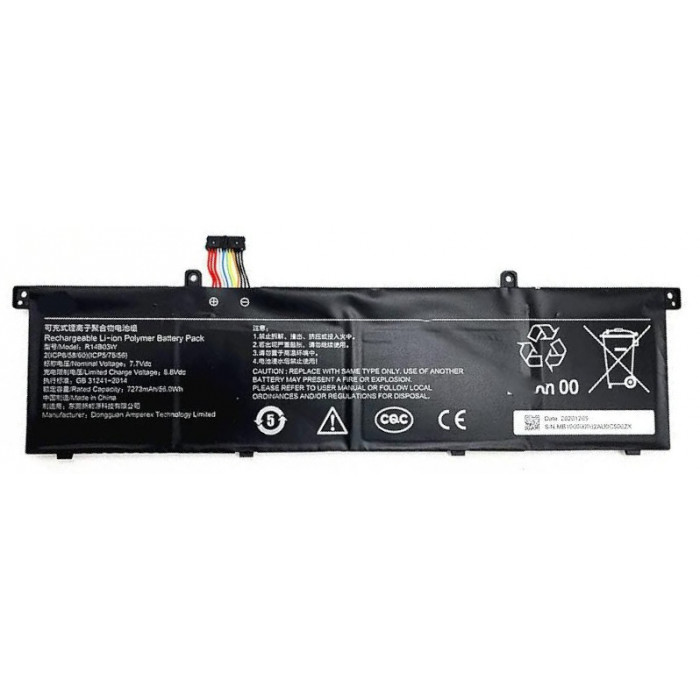 Аккумуляторная батарея для ноутбука Xiaomi Pro X 14 (R14B03W) 7.7V 56Wh OEM