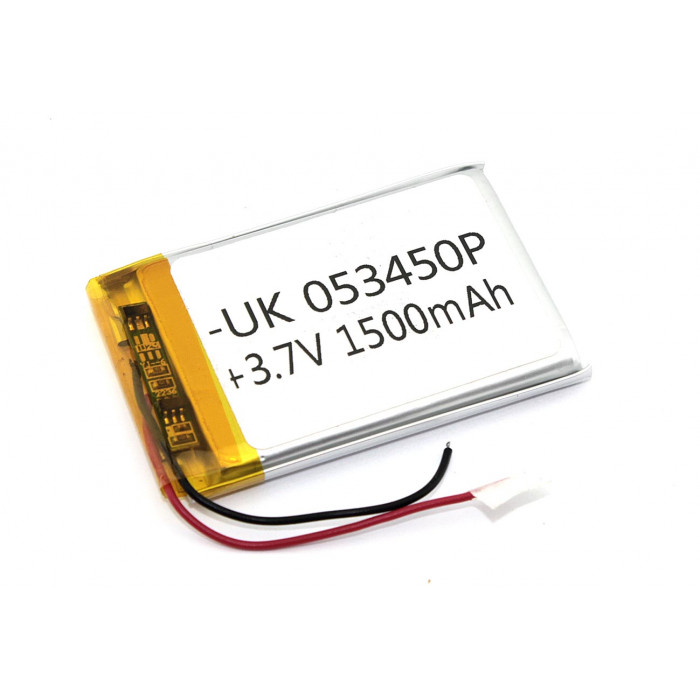 Аккумулятор Li-Pol (батарея) 5*34*50мм 2pin 3.7V/1500mAh