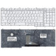 Клавиатура для Toshiba Satellite P205-S6237 серая (шлейф по центру)