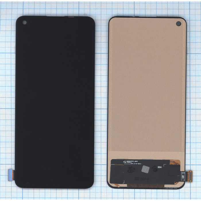 Дисплей для OnePlus Nord 2 в сборе с тачскрином TFT черный